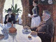 Paul Signac the dining room opus 152 Spain oil painting artist